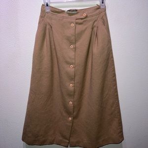 Vintage 1970s wool skirt